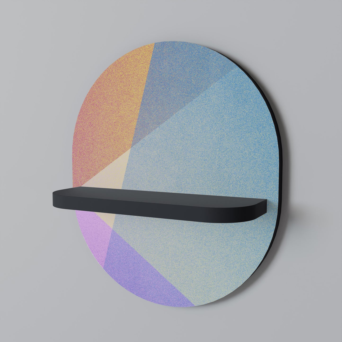BRIGHT GEOMETRY Art Shelf