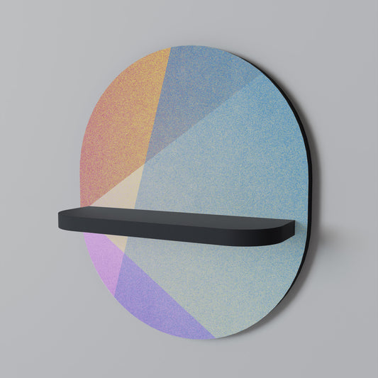 BRIGHT GEOMETRY Art Shelf