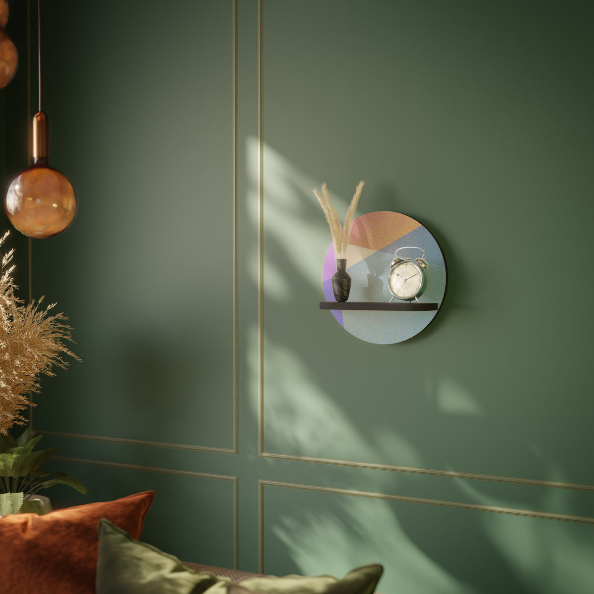 BRIGHT GEOMETRY Διακοσμητικό Ράφι Art Shelf