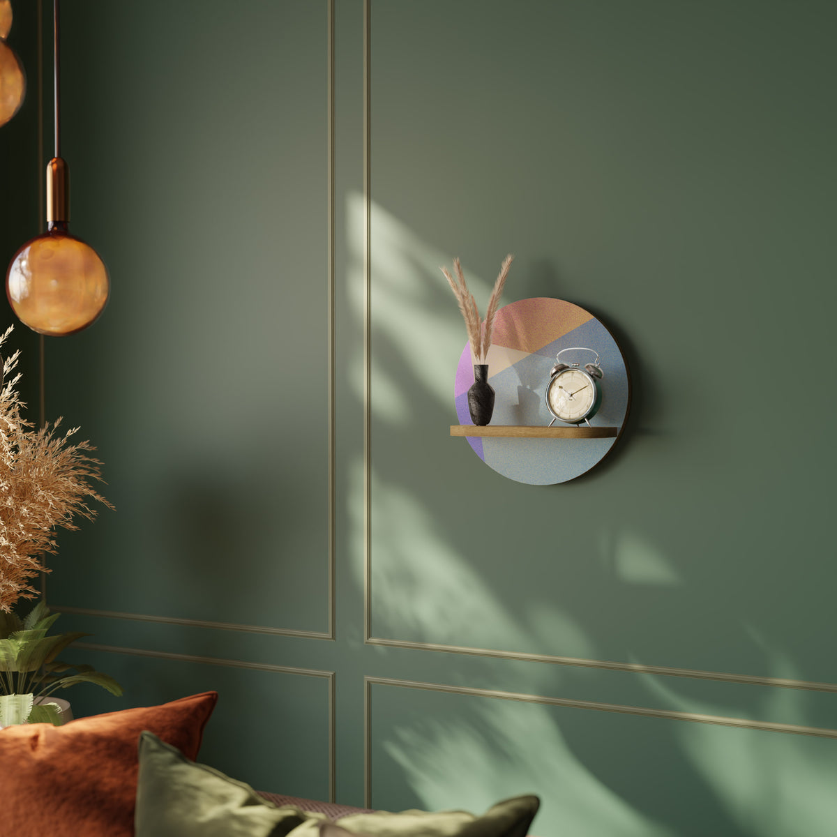 BRIGHT GEOMETRY Διακοσμητικό Ράφι Art Shelf