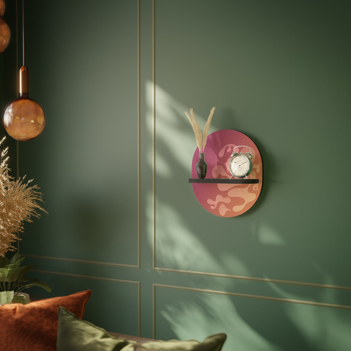 IRREGULAR PINK Διακοσμητικό Ράφι Art Shelf