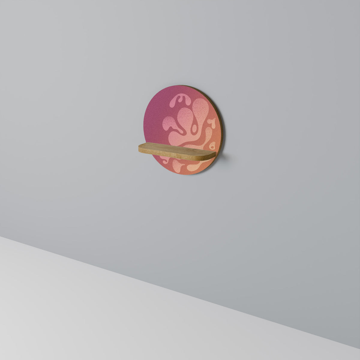 IRREGULAR PINK Διακοσμητικό Ράφι Art Shelf