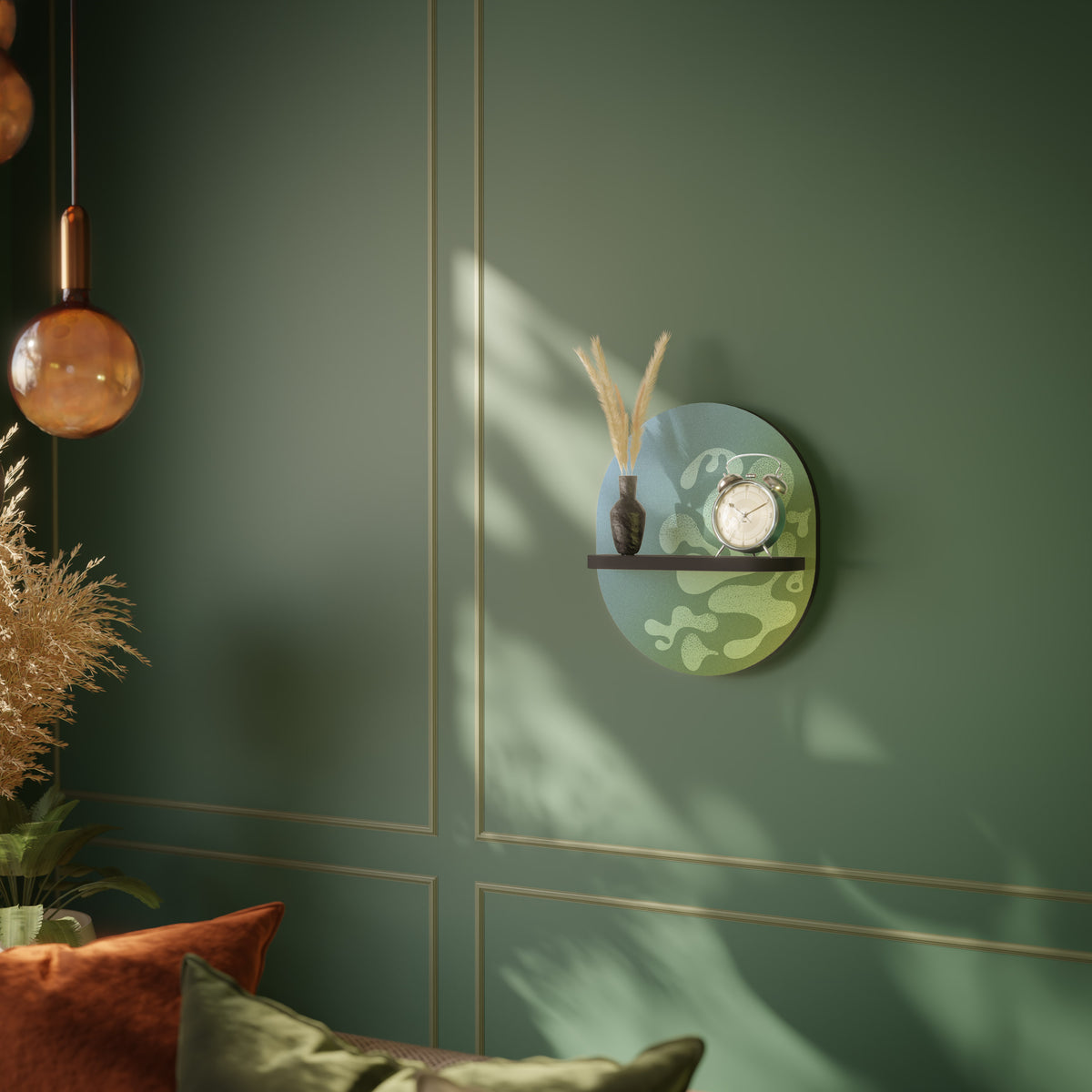 IRREGULAR BLUE Διακοσμητικό Ράφι Art Shelf