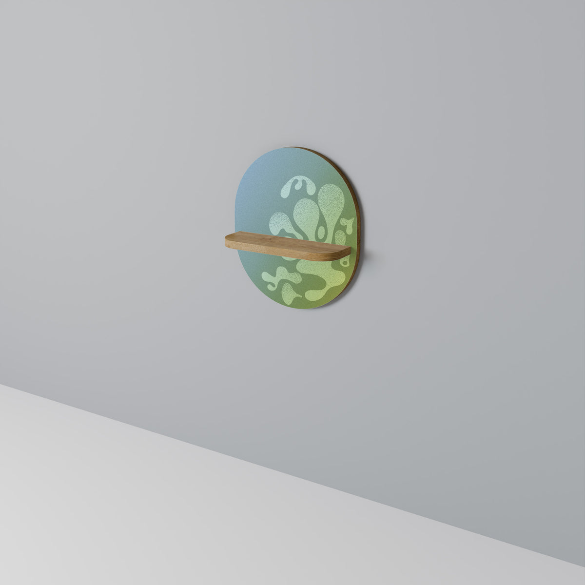 IRREGULAR BLUE Διακοσμητικό Ράφι Art Shelf