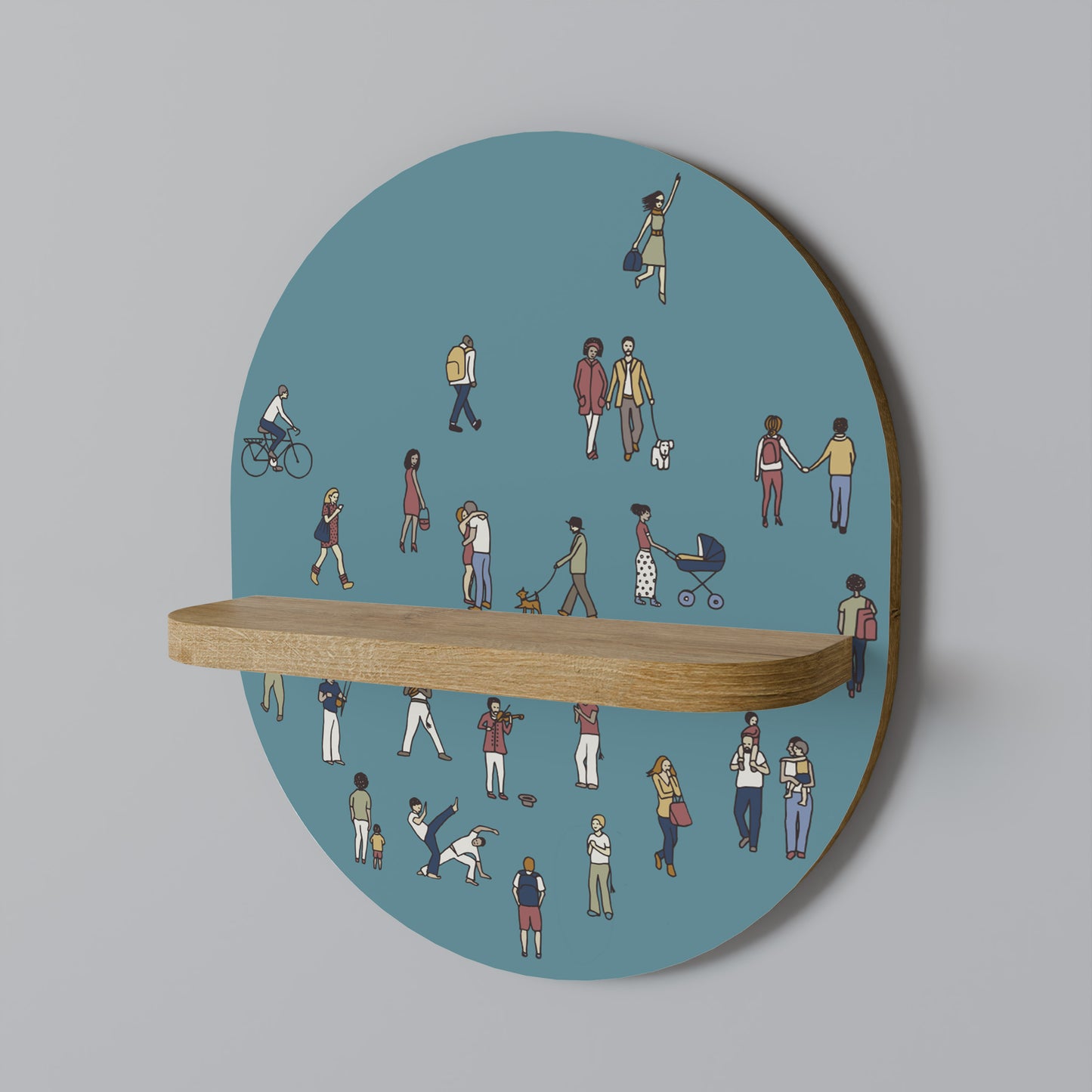 COLLECTIVE STREAM Διακοσμητικό Ράφι Art Shelf
