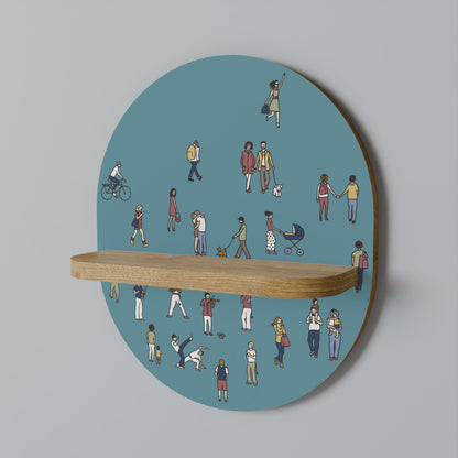 COLLECTIVE STREAM Διακοσμητικό Ράφι Art Shelf