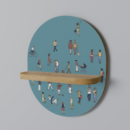 COLLECTIVE STREAM Διακοσμητικό Ράφι Art Shelf