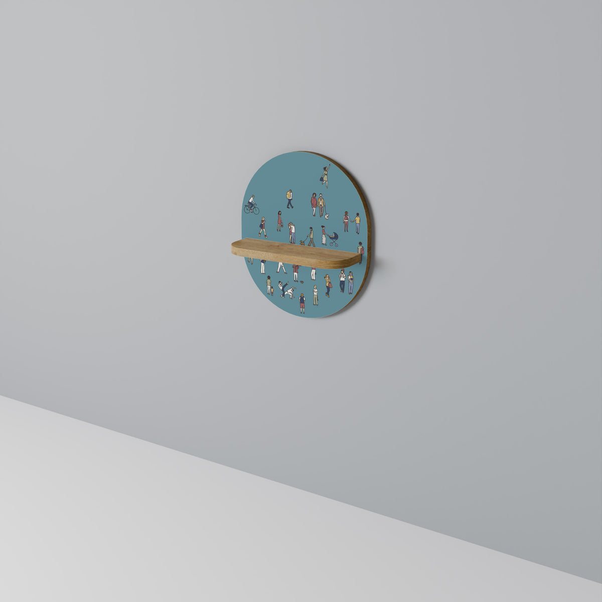 COLLECTIVE STREAM Διακοσμητικό Ράφι Art Shelf