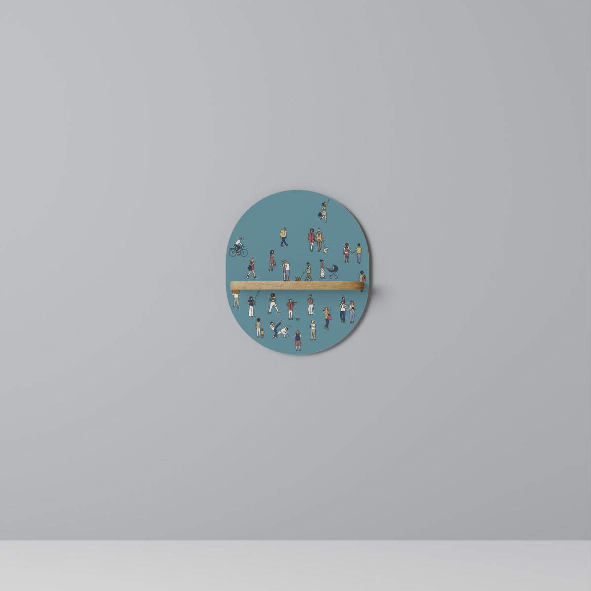 COLLECTIVE STREAM Διακοσμητικό Ράφι Art Shelf