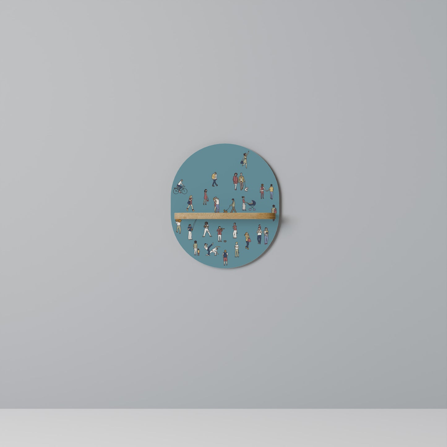 COLLECTIVE STREAM Διακοσμητικό Ράφι Art Shelf