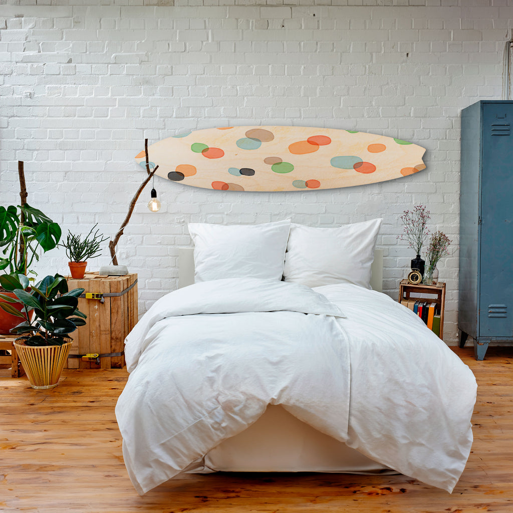ENERGETIC SPOTS Surfboard Decorative Panel