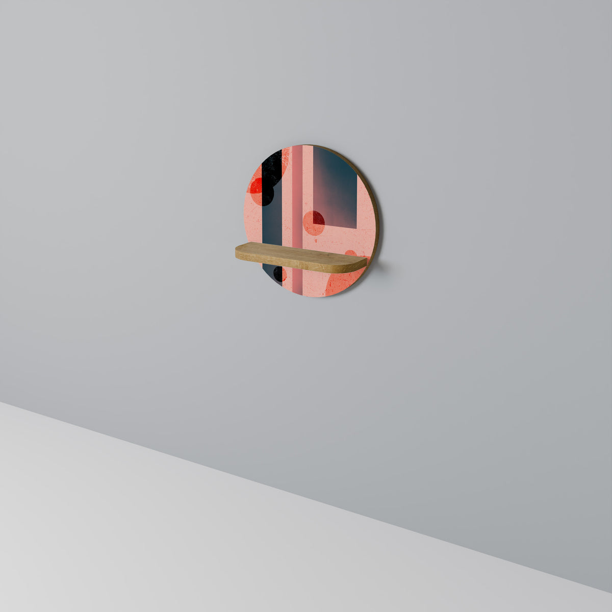 BLUSHED SPECTRUM Διακοσμητικό Ράφι Art Shelf