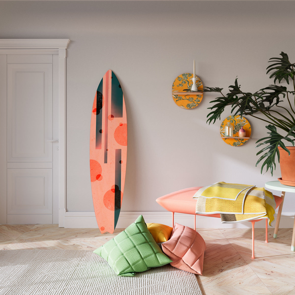 BLUSHED SPECTRUM Διακοσμητική σανίδα Surf