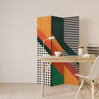 MAKESHIFT ARTISTRY Διακοσμητικό παραβάν με 3 πάνελ