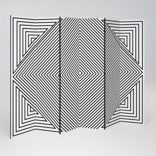 POLYGON ILLUSION Παραβάν με 6 πάνελ