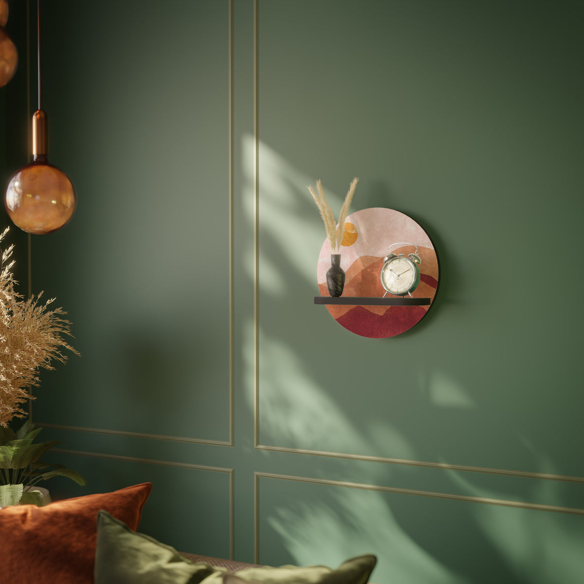 LUMINOUS SUNLIGHT Διακοσμητικό Ράφι Art Shelf