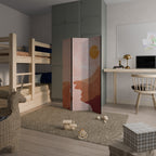 LUMINOUS SUNLIGHT Διακοσμητικό παραβάν με 3 πάνελ