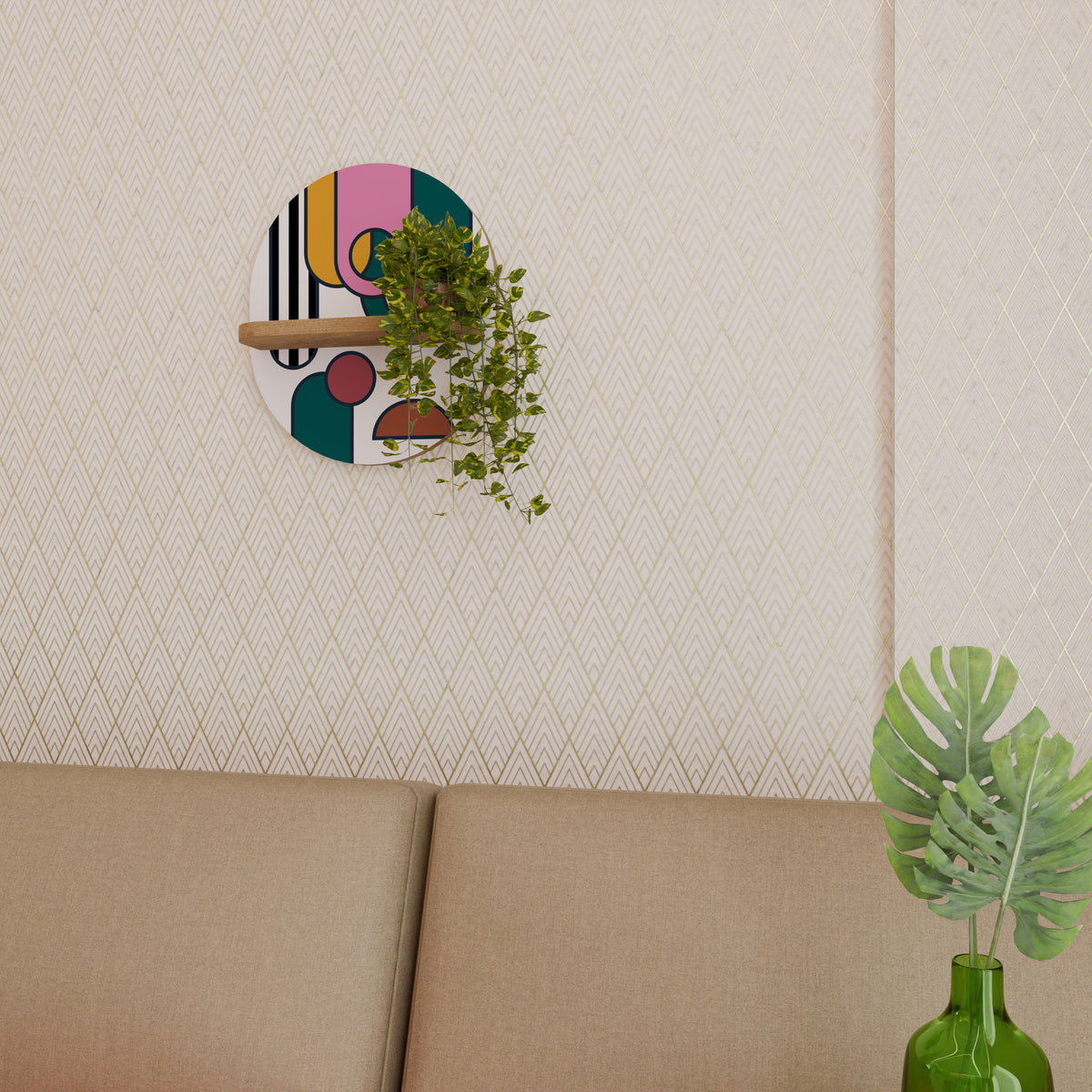 COOL STORY Διακοσμητικό Ράφι Art Shelf