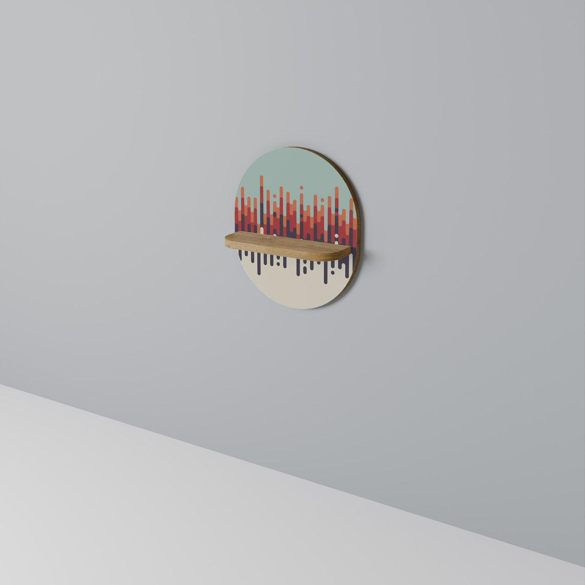 CHROMA CONTOURS Διακοσμητικό Ράφι Art Shelf