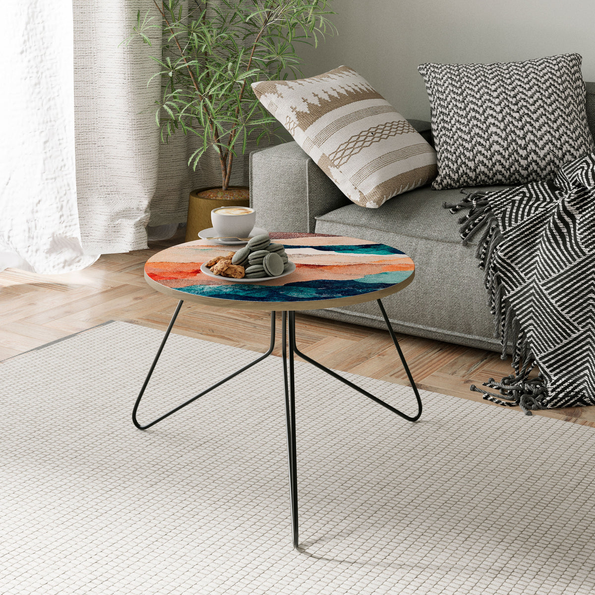 ABSTRACT LANDSCAPE Coffee Table