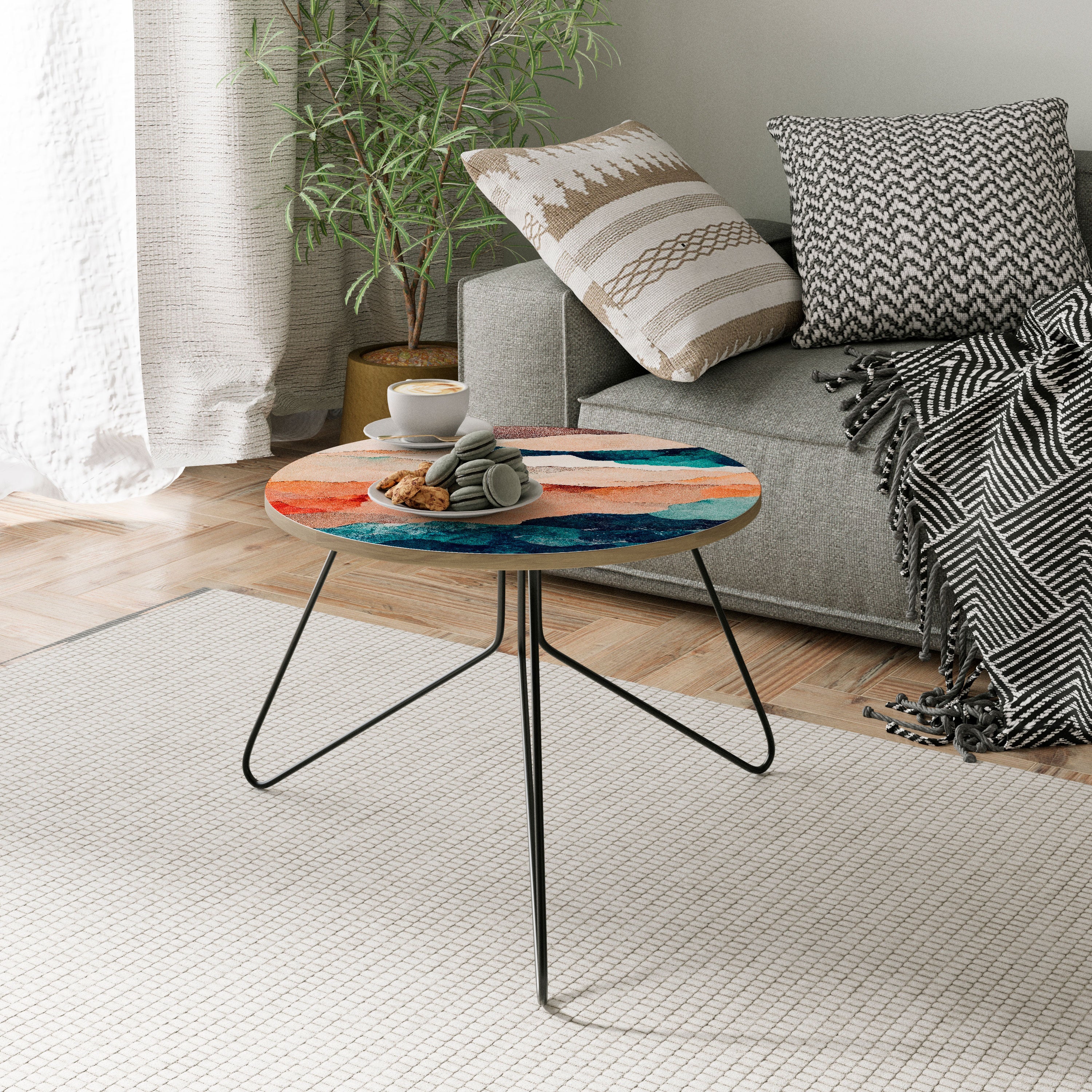 ABSTRACT LANDSCAPE Coffee Table