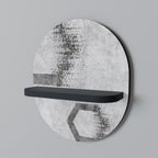 HEXAGONAL FIGURES Art Shelf