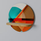 CIRCULAR RHAPSODY Διακοσμητικό Ράφι Art Shelf