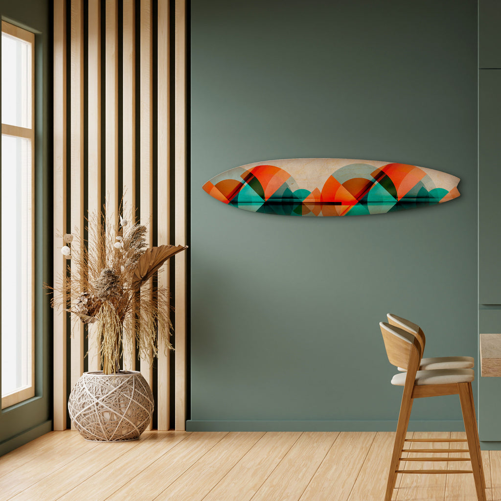 CIRCULAR RHAPSODY Surfboard Decorative Panel