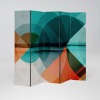 CIRCULAR RHAPSODY Παραβάν με 5 πάνελ