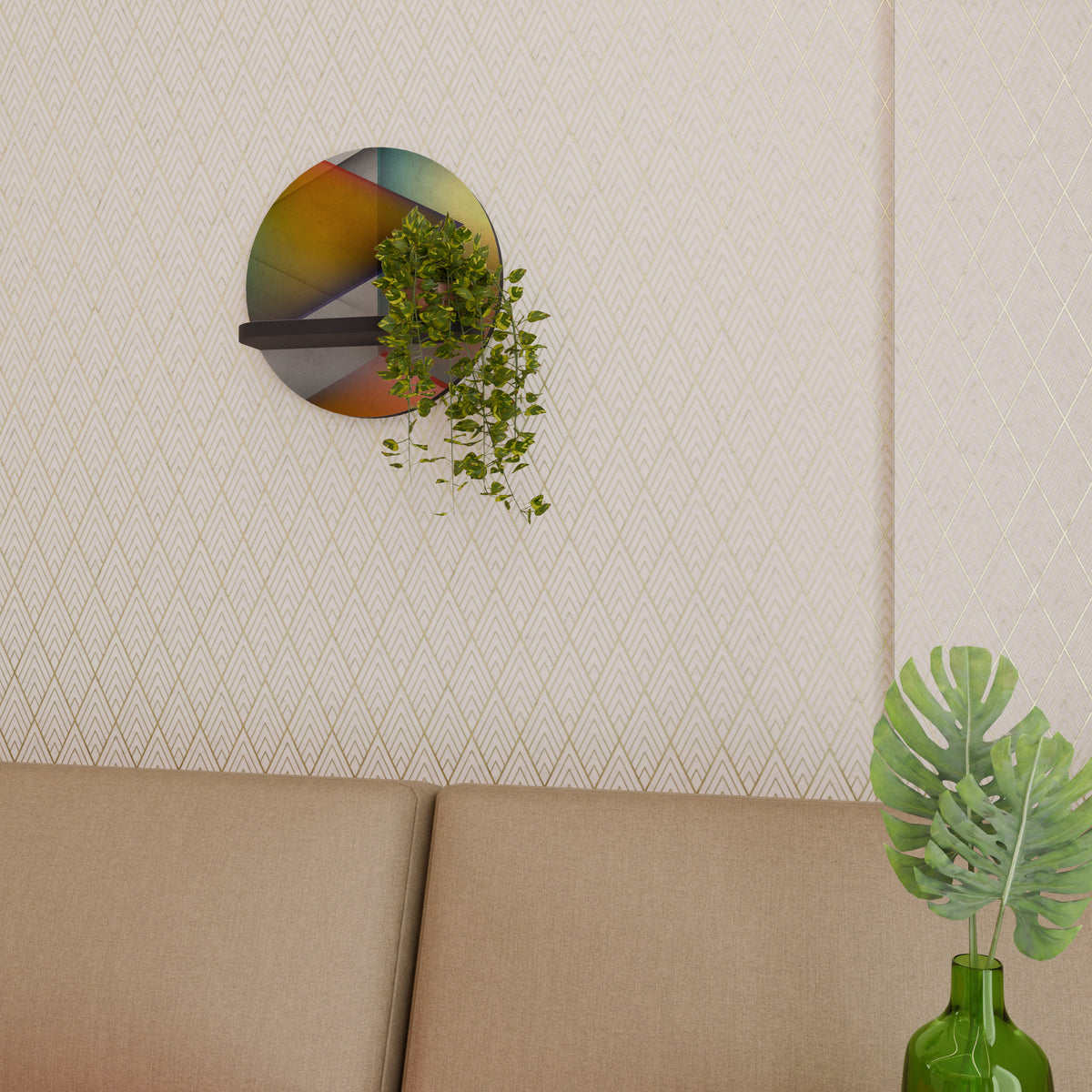 PIERCING SHARPNESS Διακοσμητικό Ράφι Art Shelf