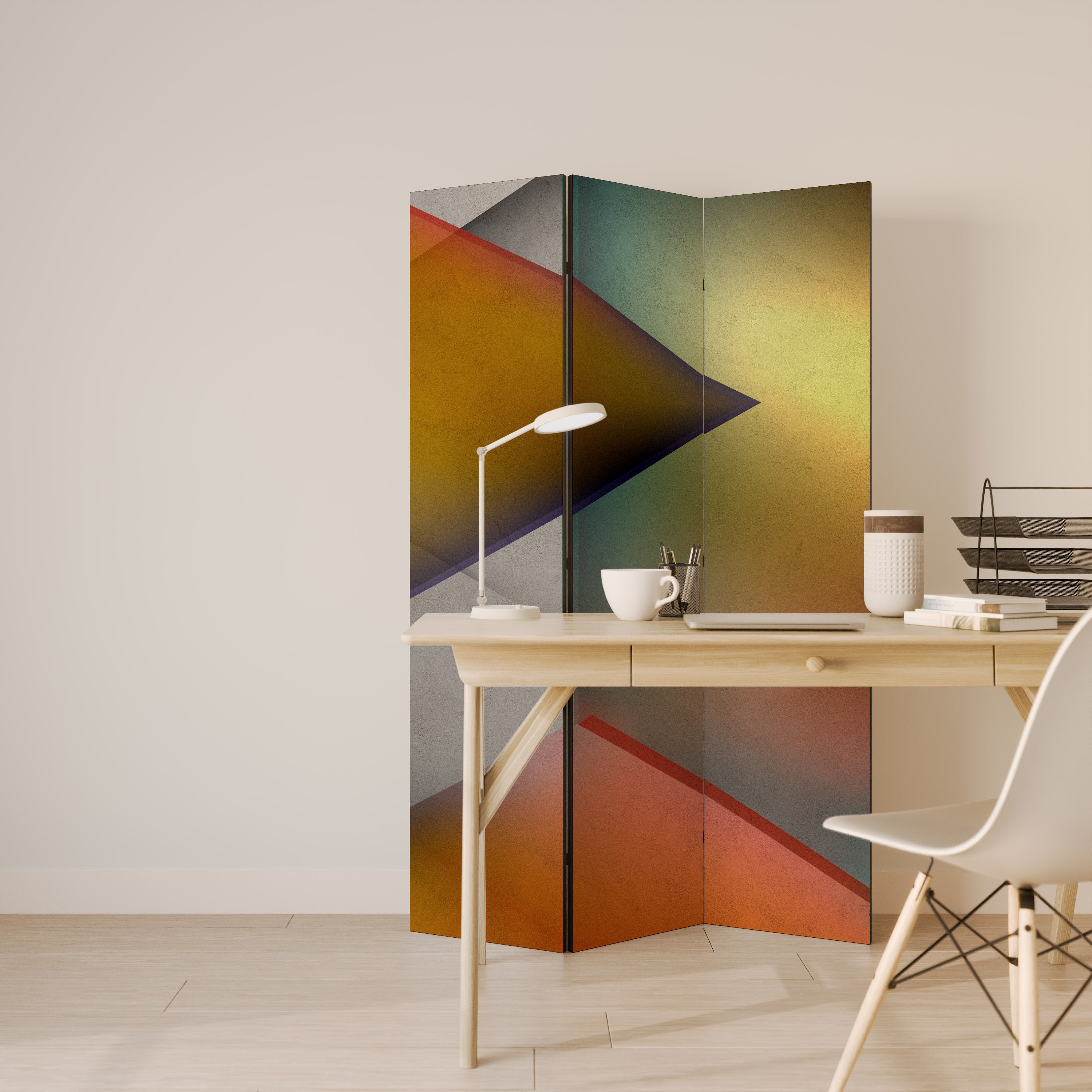 PIERCING SHARPNESS Διακοσμητικό παραβάν με 3 πάνελ