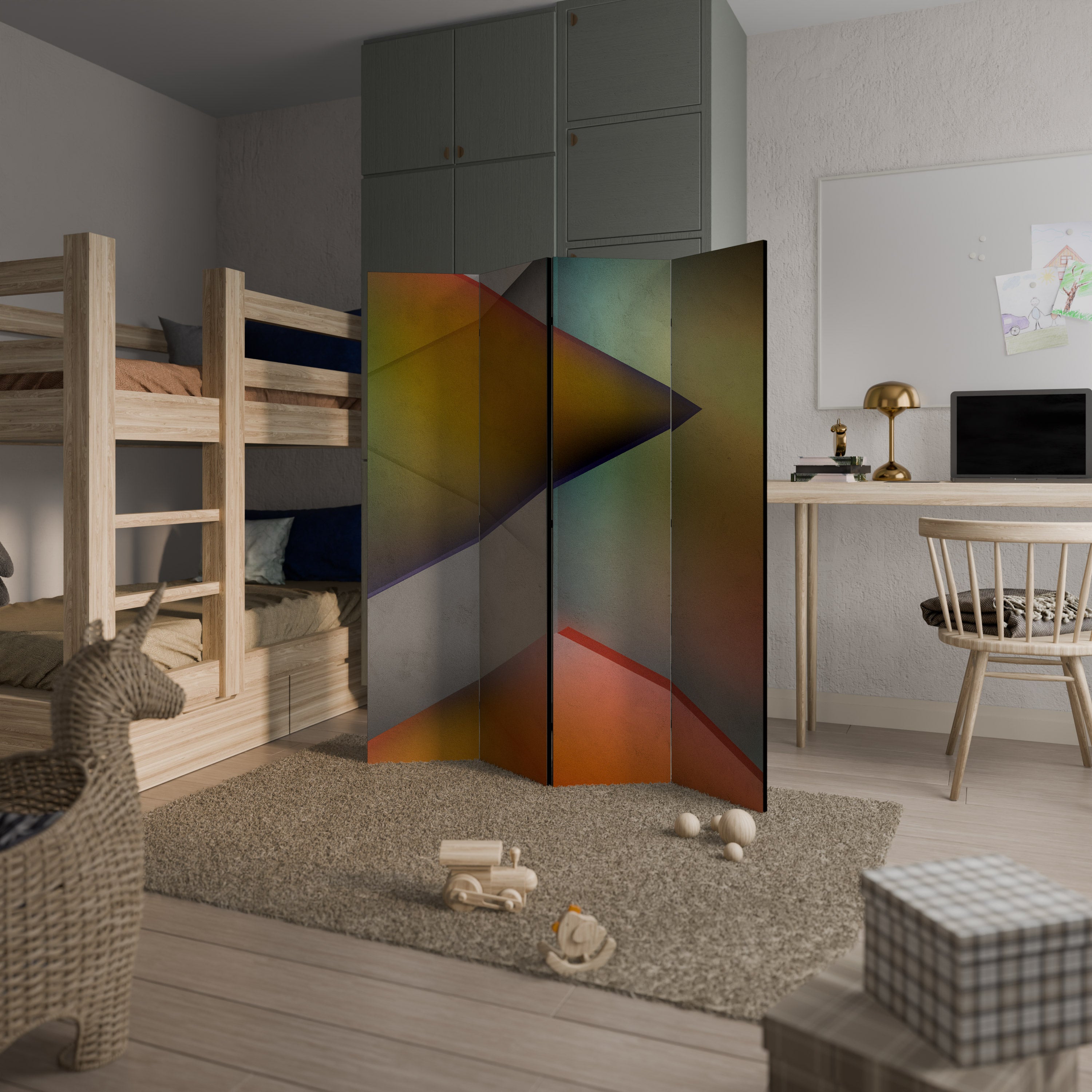 PIERCING SHARPNESS Παραβάν με 4 πάνελ