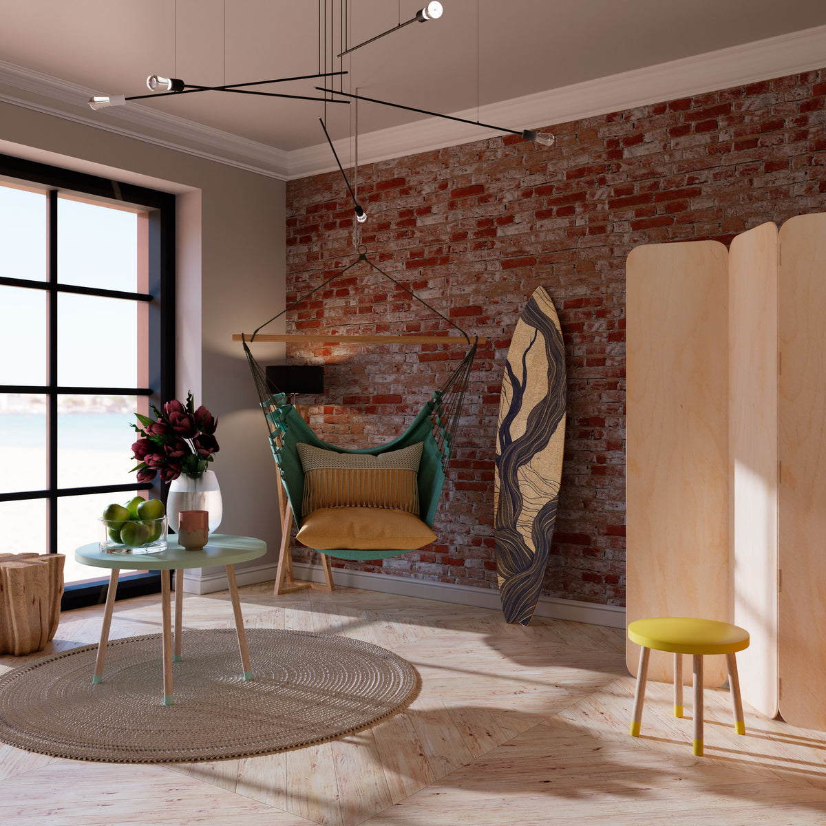 UNIFIED FRAGMENTS Surfboard Decorative Panel
