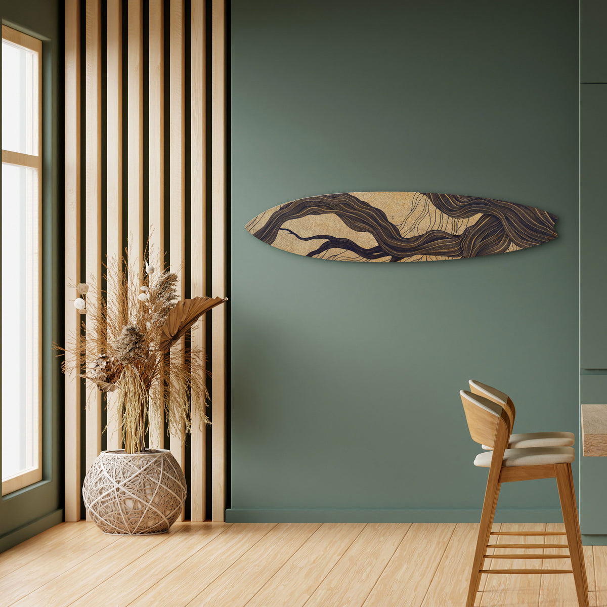UNIFIED FRAGMENTS Surfboard Decorative Panel
