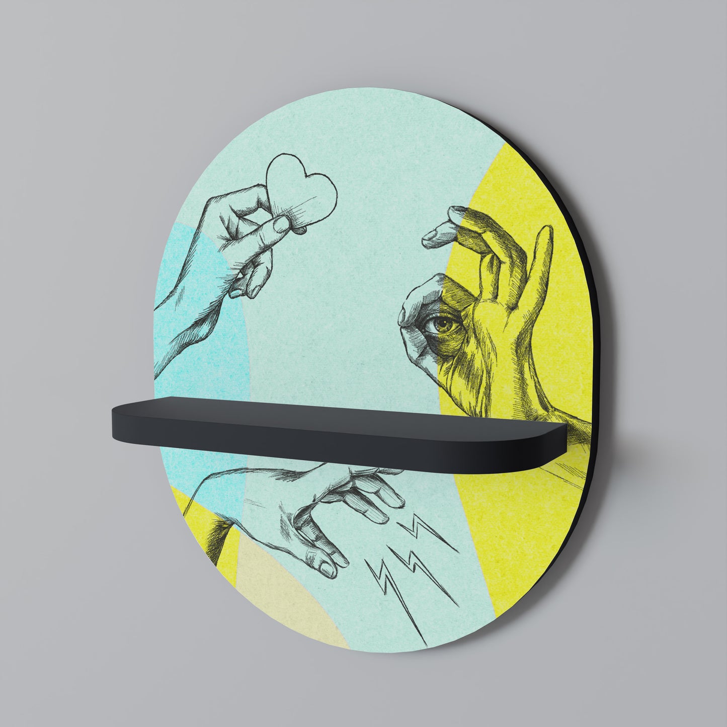 BODY LANGUAGE Διακοσμητικό Ράφι Art Shelf