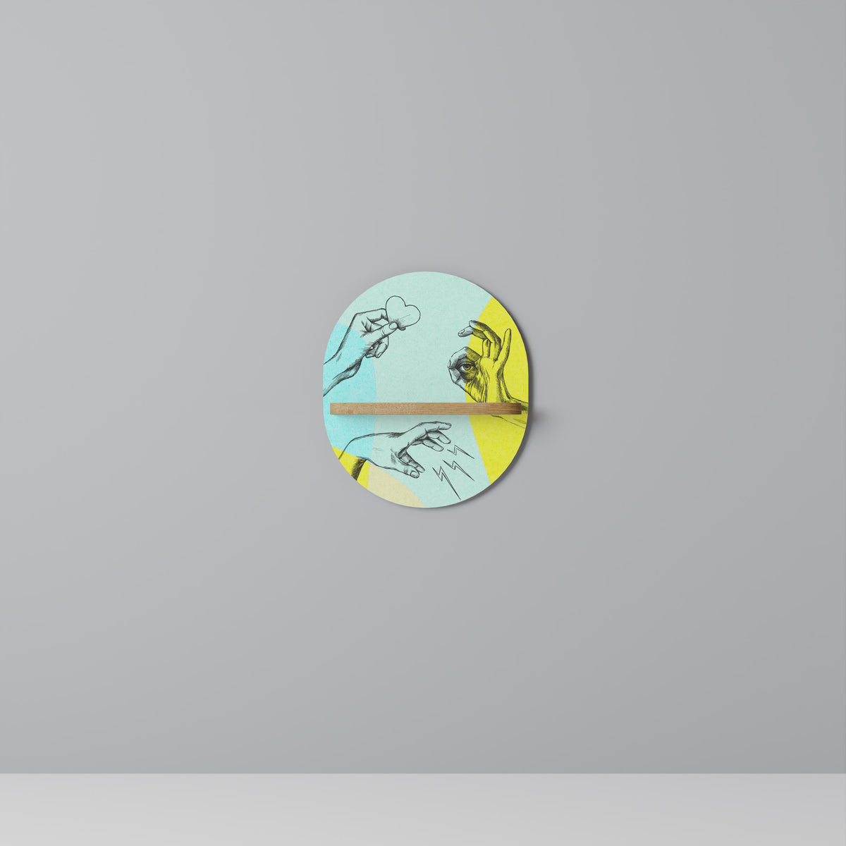 BODY LANGUAGE Art Shelf