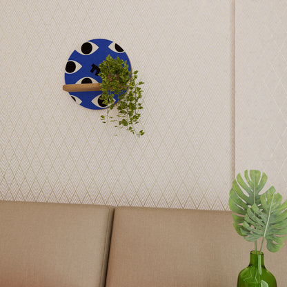 GEOMETRIC EYES Διακοσμητικό Ράφι Art Shelf