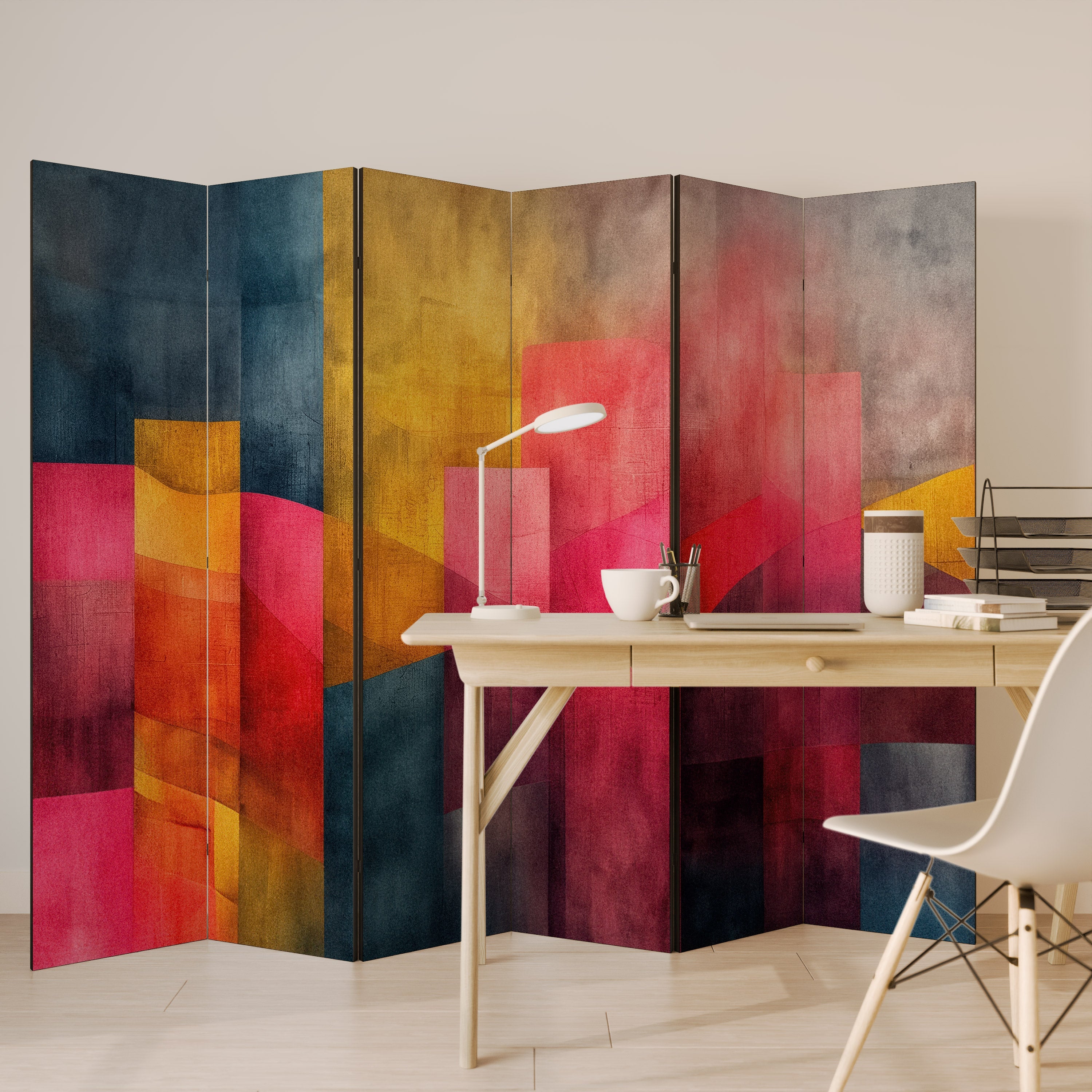 COLORFUL SOUNDS Διακοσμητικό διαχωριστικό δωματίου 6 πάνελ