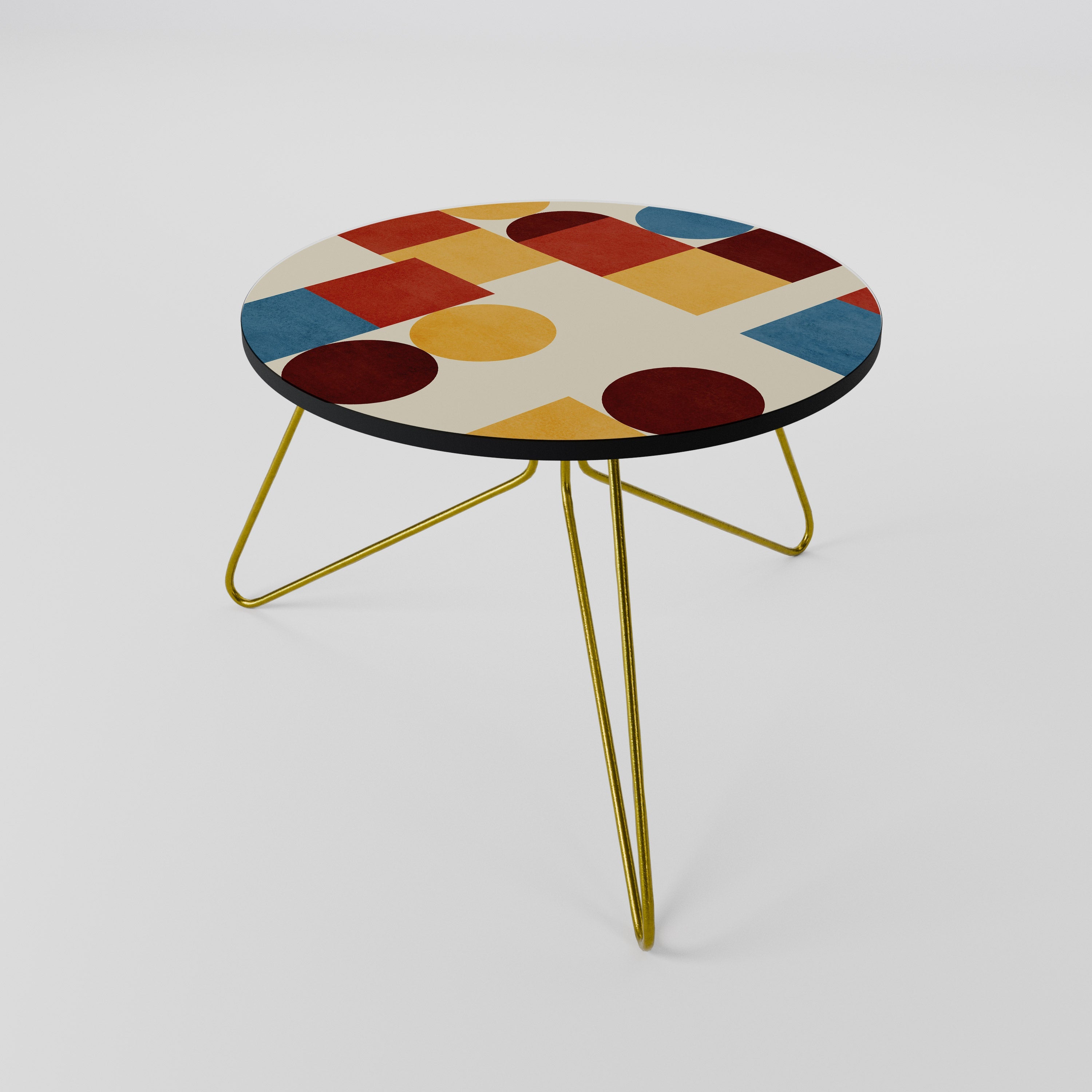 GEOMETRIC PUZZLE Coffee Table 60