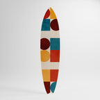 GEOMETRIC PUZZLE Surfboard Decorative Panel