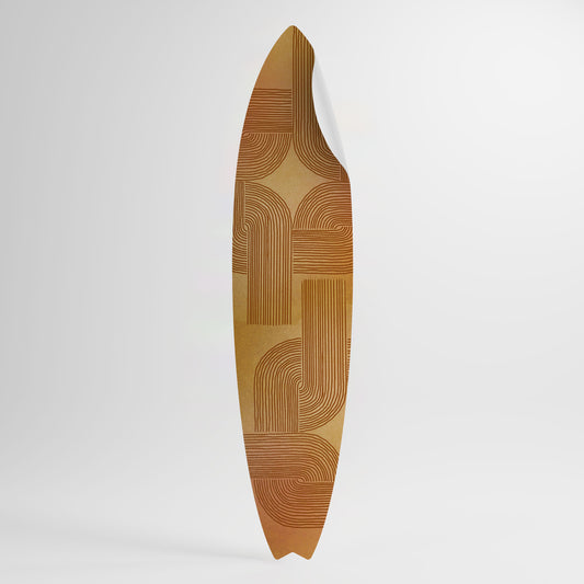 STRENGTHENING RELATION Peel and Stick Surfboard Sticker