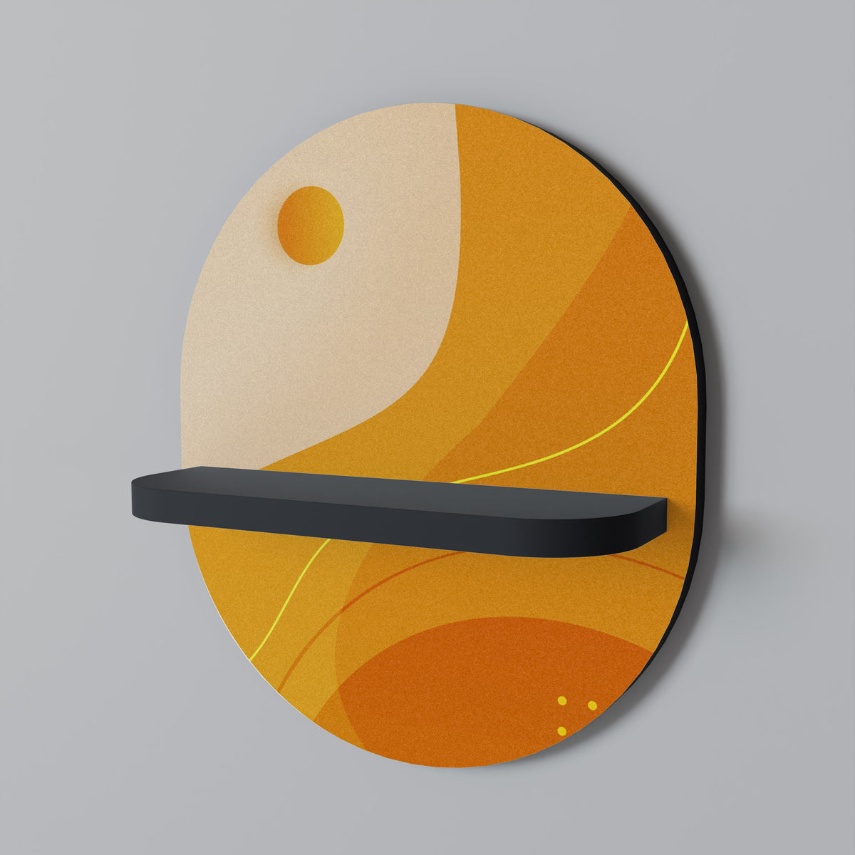ORANGE ARRANGEMENT Διακοσμητικό Ράφι Art Shelf