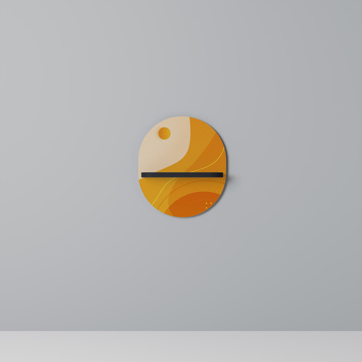 ORANGE ARRANGEMENT Διακοσμητικό Ράφι Art Shelf