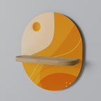 ORANGE ARRANGEMENT Διακοσμητικό Ράφι Art Shelf