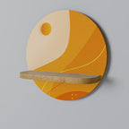 ORANGE ARRANGEMENT Διακοσμητικό Ράφι Art Shelf