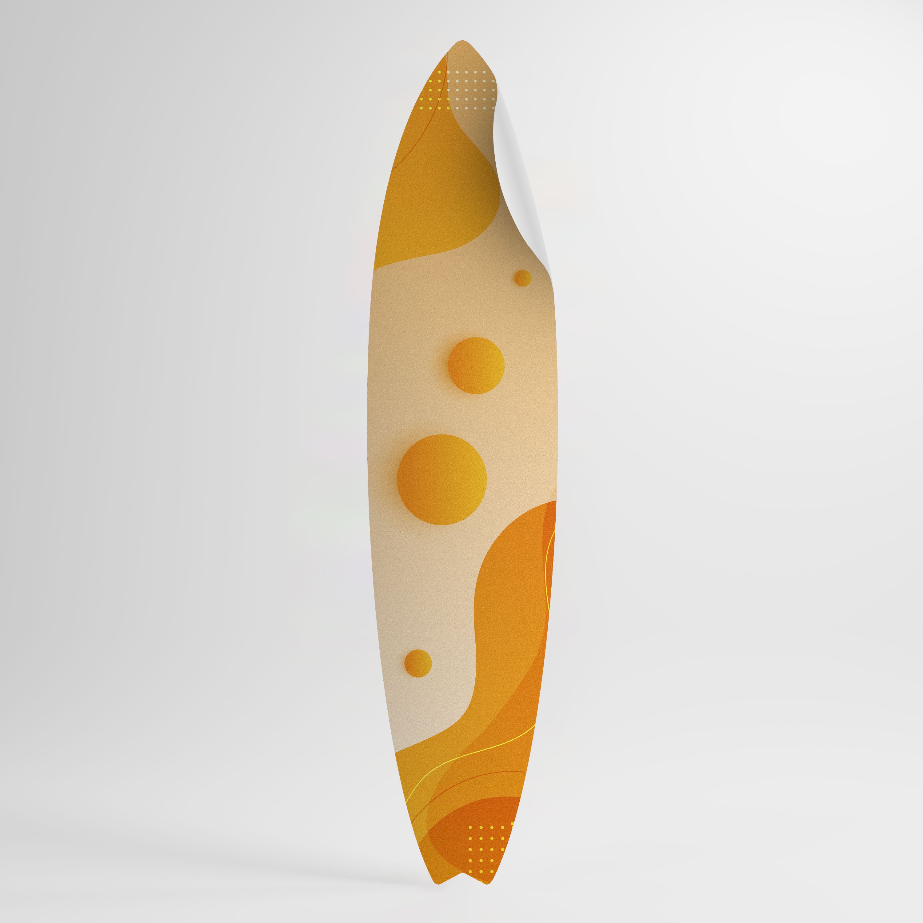 ORANGE ARRANGEMENT Αυτοκόλλητη Αφίσα "Surf"