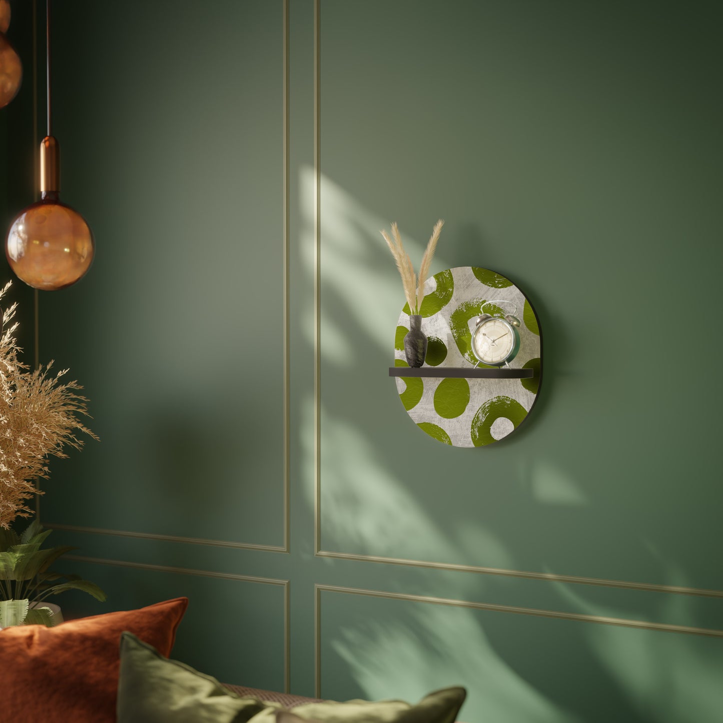 GREEN RHAPSODY Διακοσμητικό Ράφι Art Shelf