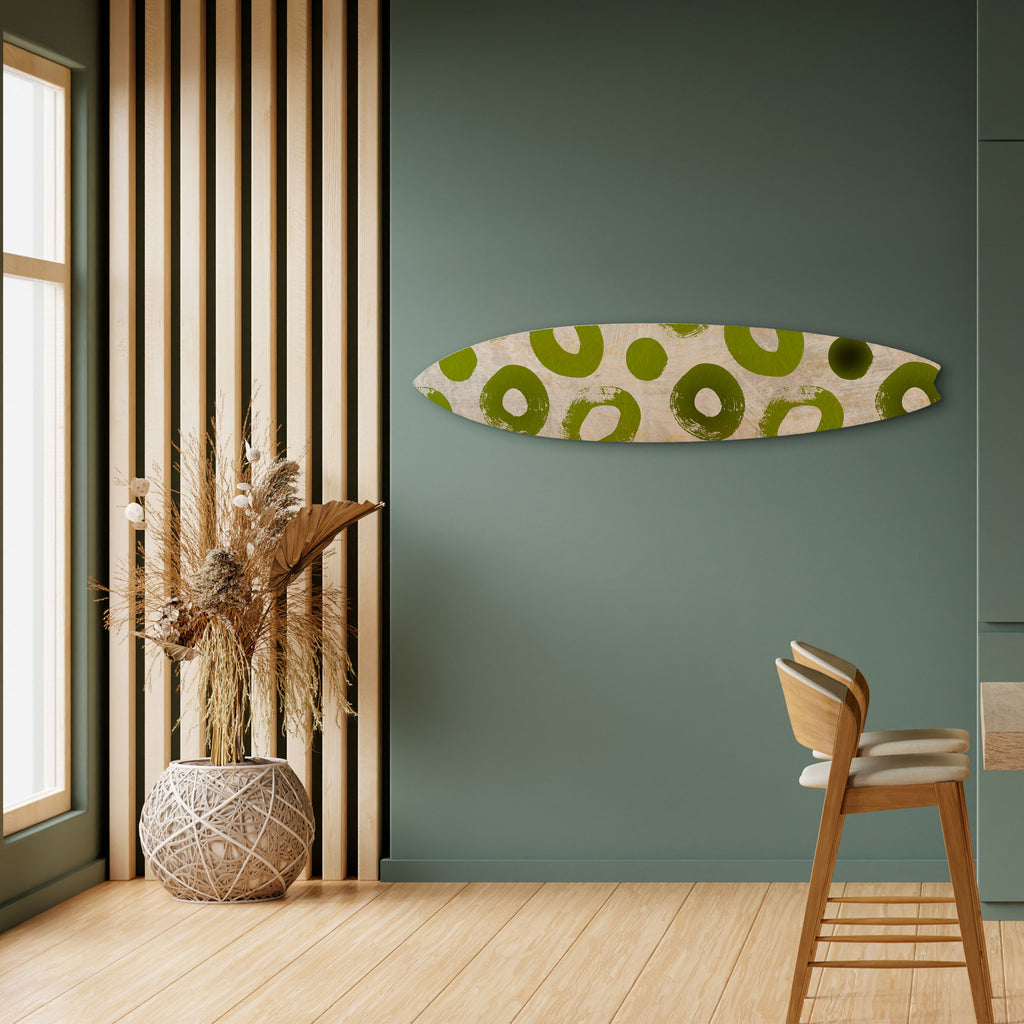 GREEN RHAPSODY Surfboard Decorative Panel