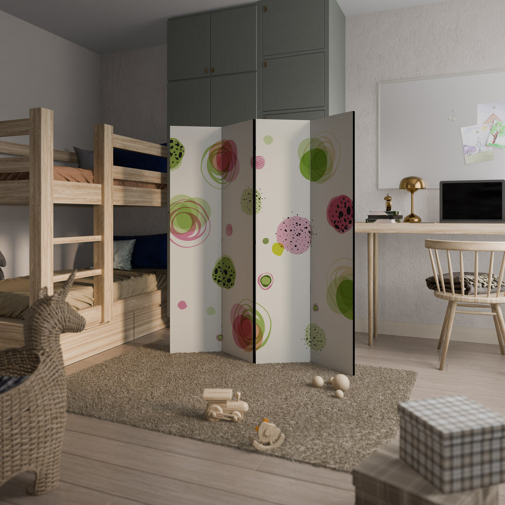 COLORFUL COSMOS Παραβάν με 4 πάνελ