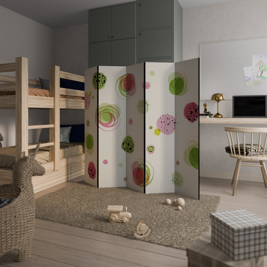 COLORFUL COSMOS Παραβάν με 5 πάνελ